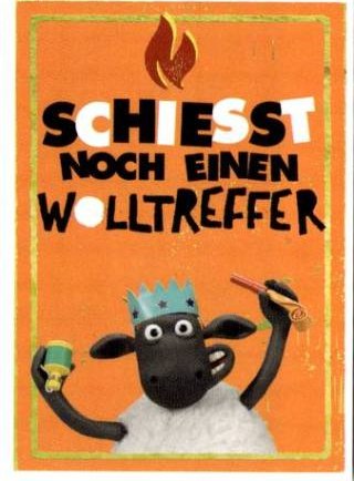 Sticker 63 – Shaun das Schaf - Shauns Sammelspaß, Nr. 63