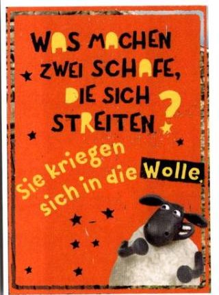 Sticker 107 – Shaun das Schaf - Shauns Sammelspaß, Nr. 107