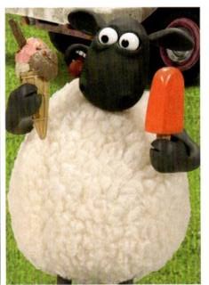 Sticker 121 – Shaun das Schaf - Shauns Sammelspaß, Nr. 121