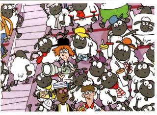 Sticker 143 – Shaun das Schaf - Shauns Sammelspaß, Nr. 143