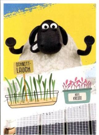 Sticker 155 – Shaun das Schaf - Shauns Sammelspaß, Nr. 155