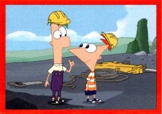Sticker 19 – Phineas & Ferb, n.º 19