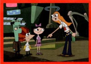 Sticker 74 – Phineas & Ferb, n.º 74