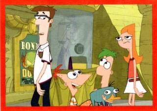 Sticker 87 – Phineas & Ferb, n.º 87