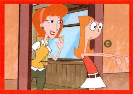 Sticker 107 – Phineas & Ferb, nr. 107