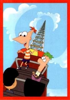 Sticker 151 – Phineas & Ferb, nr. 151