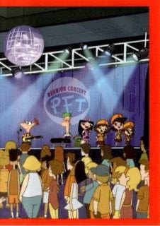 Sticker 161 – Phineas & Ferb, nr. 161
