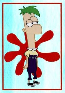 Sticker X28 – Phineas & Ferb, nr. X28