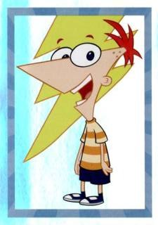 Sticker X32 – Phineas & Ferb, nr. X32