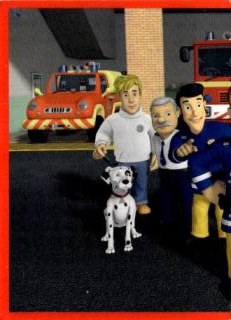 Sticker 3 – Fireman Sam, no. 3