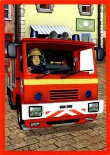 Sticker 10 – Fireman Sam, no. 10