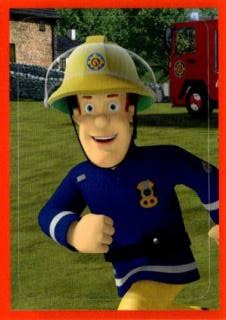 Sticker 13 – Fireman Sam, no. 13