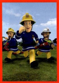 Sticker 25 – Fireman Sam, no. 25