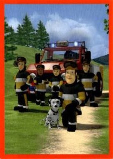 Sticker 26 – Fireman Sam, no. 26