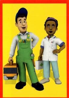 Sticker 33 – Fireman Sam, no. 33