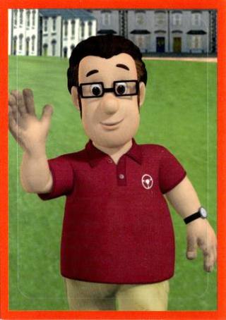Sticker 34 – Fireman Sam, no. 34