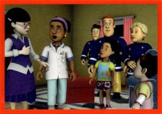 Sticker 44 – Fireman Sam, no. 44
