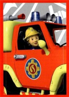 Sticker 48 – Fireman Sam, no. 48