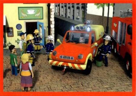 Sticker 51 – Sam el Bombero, n.º 51
