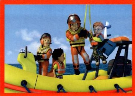 Sticker 62 – Sam el Bombero, n.º 62