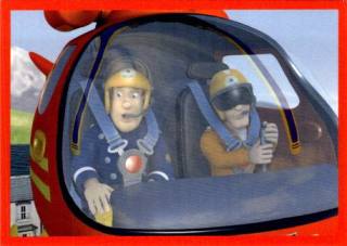 Sticker 70 – Sam el Bombero, n.º 70
