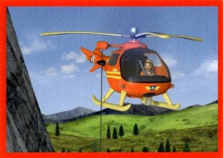 Sticker 72 – Sam el Bombero, n.º 72