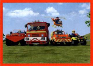 Sticker 84 – Sam el Bombero, n.º 84
