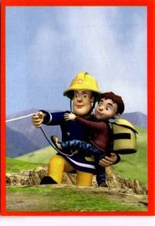Sticker 91 – Sam el Bombero, n.º 91