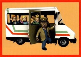 Sticker 120 – Sam il Pompiere, n. 120