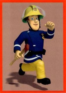 Sticker 134 – Sam il Pompiere, n. 134