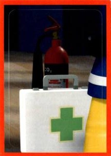 Sticker P28 – Sam il Pompiere, n. P28
