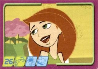 Sticker 26 – Kim Possible, no. 26