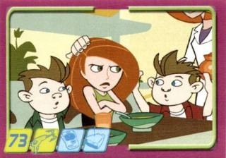 Sticker 73 – Kim Possible, no. 73