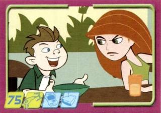 Sticker 75 – Kim Possible, no. 75
