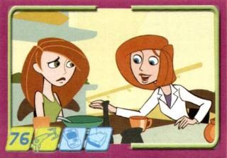 Sticker 76 – Kim Possible, no. 76