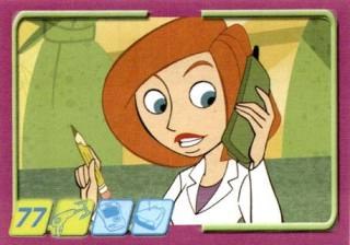 Sticker 77 – Kim Possible, no. 77