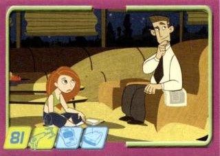 Sticker 81 – Kim Possible, no. 81