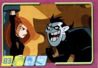 Sticker 83 – Kim Possible, no. 83