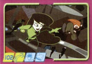 Sticker 102 – Kim Possible, no. 102