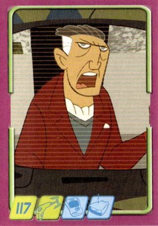 Sticker 117 – Kim Possible, no. 117