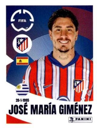 José María Giménez – FIFA Club World Cup 2025, Nr. 84
