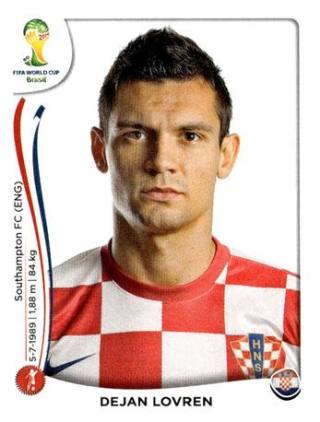 Dejan Lovren – FIFA World Cup 2014 Brazil, Nr. 57