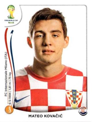 Mateo Kovačić – FIFA World Cup 2014 Brazil, Nr. 64