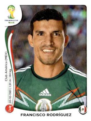 Francisco Javier Rodríguez Pinedo – FIFA World Cup 2014 Brazil, Nr. 74