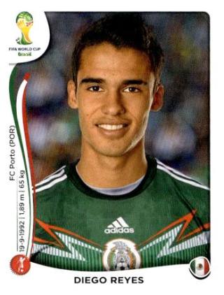 Diego Antonio Reyes – FIFA World Cup 2014 Brazil, Nr. 78