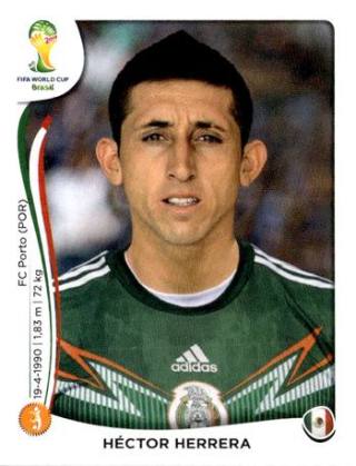Héctor Herrera – FIFA World Cup 2014 Brazil, Nr. 80