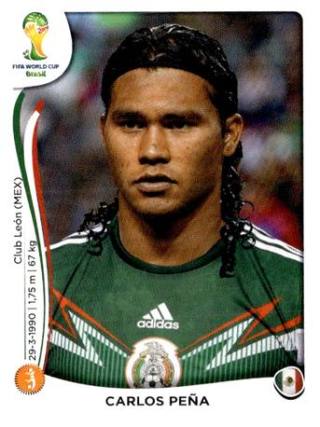 Carlos Alberto Peña – FIFA World Cup 2014 Brazil, Nr. 81