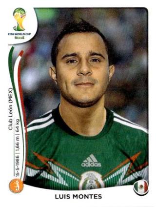 Luis Montes – FIFA World Cup 2014 Brazil, Nr. 82
