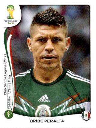 Oribe Peralta – FIFA World Cup 2014 Brazil, no. 86