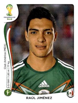 Raúl Jiménez – FIFA World Cup 2014 Brazil, Nr. 87